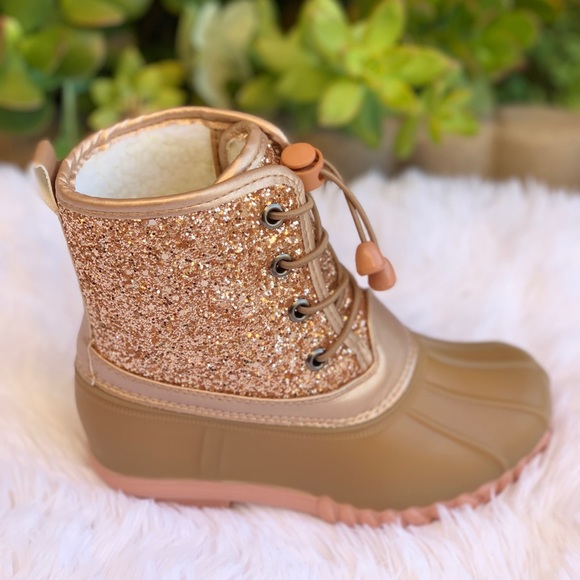 Rubberduck Kids' Cracked Metallic Rose Gold Buy Rubberduck Kids